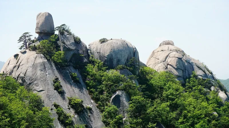 다섯 개의 산, 하나의 밤 — 불수사도북 종주