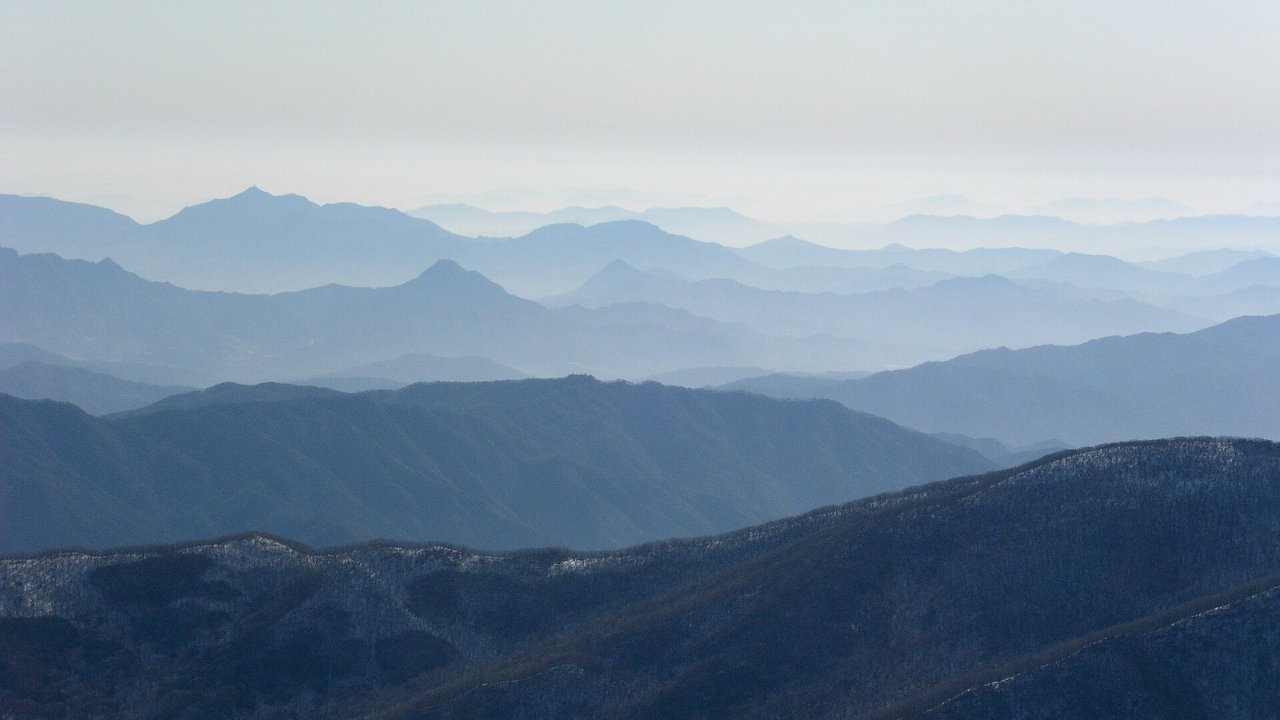 부드러운 능선의 긴 호흡 — 덕유산 육구종주