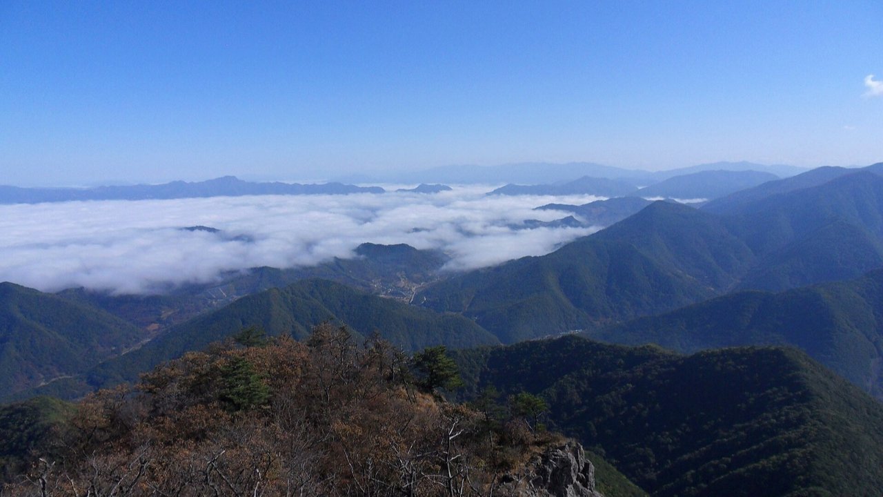 바람의 능선을 걷다 — 소백산 주능선 종주
